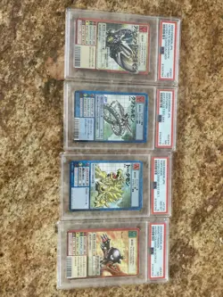 Bandai Digimon 2002 Hyper Colosseum 4 Japanese Cards - Image 1