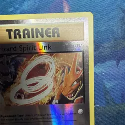 POKEMON CARD CHARIZARD SPIRIT LINK 75/108 REVERSE HOLO XY EVOLUTIONS NM - Image 4