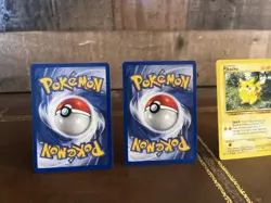 Pikachu Pokemon Card Lot x4 Jungle Set 50 HP Vintage MP/LP Bundle - Image 3