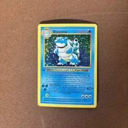 Blastoise 1st Edition Style Base Set Holo 2/102 Custom Fan Art Card - Image 1