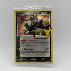 Pokemon TCG Greninja Star Gold Star Promo Card Sealed, #SWSH144 - Image 1
