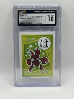 Pokemon Scizor - Ha 2022 Karuta Playing Card CGC Gem Mint 10 - Image 1