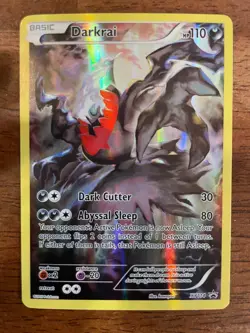 Pokemon Darkrai Full Art Holo Card XY Promo 114 NM - Image 1