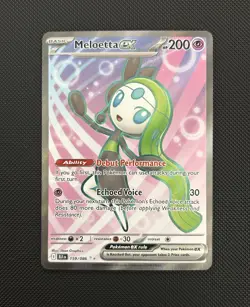 Pokemon TCG Sv & Me - Full Art Ultra Rare EX 6 Card Lot - 2023-2025 - Image 4