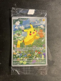 Pikachu SVP 088 - SEALED - S&V Black Star Promo (4 Cards) - Pokemon TCG - Image 1