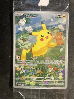 Pikachu SVP 088 - SEALED - S&V Black Star Promo (4 Cards) - Pokemon TCG - Image 3