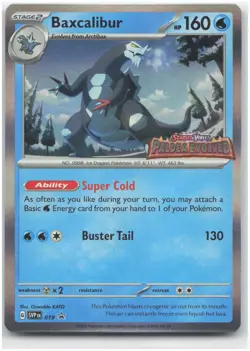 Baxcalibur - 019 SVP SV: Scarlet & Violet Promo Cards NM - Pokemon TCG - Image 1