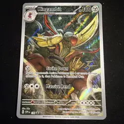 Kingambit 130 SV Scarlet & Violet Promo Holo Pokemon TCG Card - Image 1