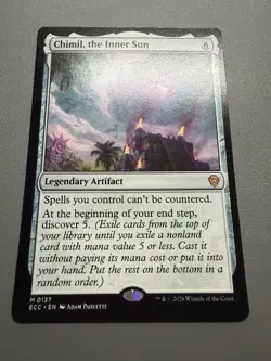 Chimil, the Inner Sun Commander Lorwyn Eclipsed Magic MTG ECC M 0137 NM - Image 1