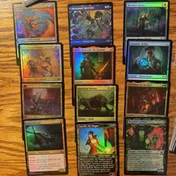 200 Magic The Gathering Foils - Commons And Uncommons, Legends, Mixed MTG - Image 2