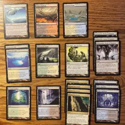 MTG: 53 Non-Basic Land Lot Pre-‘07 Inc Tempest & Urza Saga - Magic The Gathering - Image 2