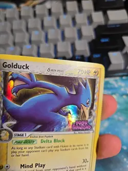 Golduck (Reverse Holo) 43/110 EX Holon Phantoms (LP/LP-) Pokemon TCG - Image 3
