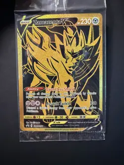 Pokemon 2020 Sword & Shield Zamazenta V SWSH077 Black Star Promo Sealed - NM - Image 1