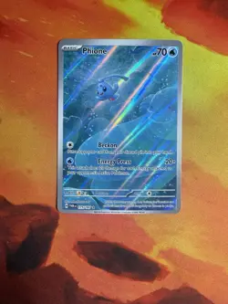 Pokemon TCG Timburr/Phione Illustration Rares 2 Card Lot - Image 3