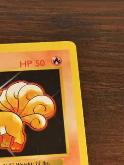 Pokemon Base Set Vulpix 68/102 1st Edition Shadowless - Image 3