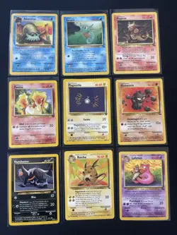 Pokemon TCG 17 Vintage German Cards Lot - LP/MP - Image 1