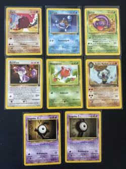 Pokemon TCG 17 Vintage German Cards Lot - LP/MP - Image 3