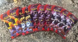 Pokemon TCG Destined Rivals Sleeved Booster Packs x10 New Sealed - Image 1
