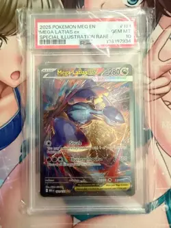 Graded Pokemon - Mega Latias ex (181/132) Mega Evolution PSA 10 - Image 1