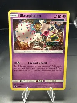 Pokemon Blacephalon SM221 Holo Card Cosmic Eclipse Promo - Image 2
