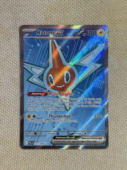 Pokemon TCG Rotom ex - 111/094 ME02: Phantasmal Flames Ultra Rare NM 1 - Image 1