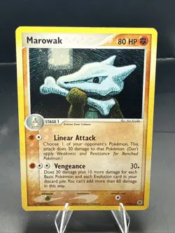 Pokemon Marowak EX Fire Red & Leaf Green 7/112 Holo Pokemon TCG - Image 1
