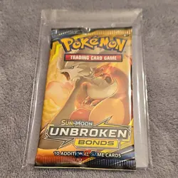Pokemon Sun & Moon Unbroken Bonds Booster Pack Charizard English - Image 1