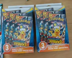Pokemon Surging Parks, Twilight Masquerade, and Journey Together Packs! 12 total - Image 2