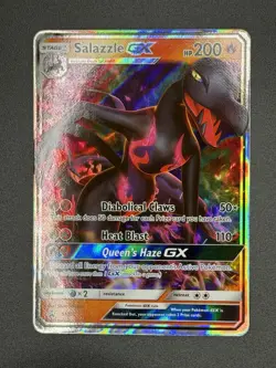 Pokemon Sun & Moon Promo - Salazzle GX SM63 - Image 1