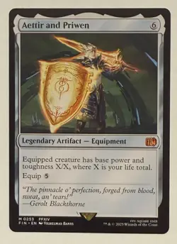 Aettir and Priwen - Mythic - Final Fantasy MTG - Image 1