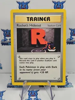 Rocket's Hideout 63/64 Neo Revelation Pokemon LP - Image 1