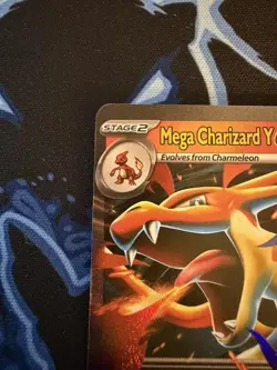 Pokemon TCG Mega Charizard Y EX 030 MEP Holo Promo 360 HP Flame Type English - Image 3