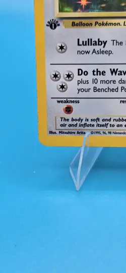 1999 Pokemon Jungle 1st Edition Wigglytuff #16/64 Holo Lp - Image 5