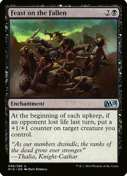 X 1 Feast on the Fallen NM M15 096 MTG Magic The Gathering - Image 1