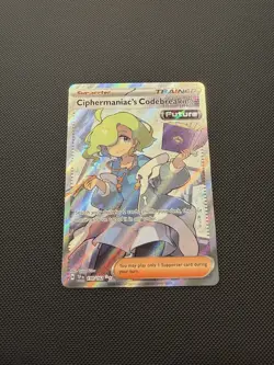 Ciphermaniac's Codebreaking - 198/162 - Temporal Forces Full Art - NM - Pokemon - Image 1