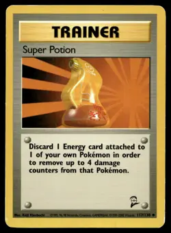 Super Potion Base Set 2 117/130 MP Pokemon TCG | Buy 10 Get 10 Free - Image 1