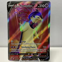 Hisuian Typhlosion V 169/189 Ultra Rare Astral Radiance Pokemon Holo Near Mint - Image 1