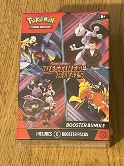 Pokemon Scarlet & Violet Destined Rivals Booster Bundle Factory Sealed - Image 1