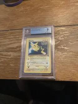 Pokemon TCG Pikachu Wizards Black Star Promos 4 Regular Promo - Image 4