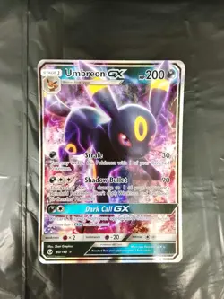 Pokemon TCG Umbreon GX Sun Moon 80/149 Holo Ultra Rare option 1 - Image 1