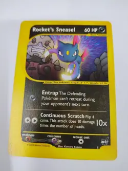 MINT/Nm Pokemon Rocket’s Sneasel #5 - Winner - 2002 Best of Game Promo Wotc - Image 1