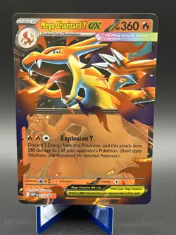 Mega Charizard Y ex - 030, Mega Evolution Black Star Promo (Pokemon TCG) - Image 1