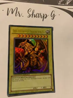 DER GEFLUGELTE DRACHE VON RA-L.A. YGLD-DEG03 DEUTSCH Yu-Gi-Oh! CARD ULTRA RARE** - Image 3