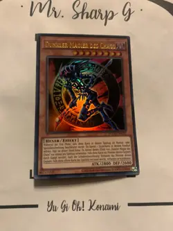 DUNKLER MAGIER DES CHAOS - YGLD-DEC02 DEUTSCH Yu Gi Oh! CARD ULTRA RARE HOLO - Image 3