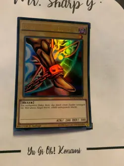 LINKS BEIN DER VERBOTENEN - 1. AUFLAGE YGLD-DEA19 DE Yu Gi Oh! CARD ULTRA RARE - Image 3