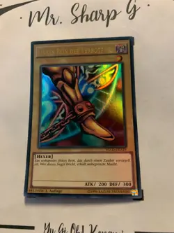 LINKS BEIN DER VERBOTENEN - 1. AUFLAGE YGLD-DEA19 DE Yu Gi Oh! CARD ULTRA RARE - Image 5