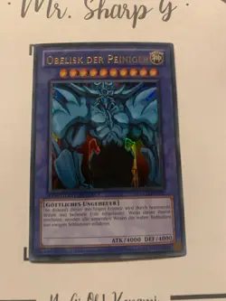 OBELISK DER PEINIGER - L.A. YGLD-DEG02 DEUTSCH Yu-Gi-Oh! CARD ULTRA RARE KONAMI - Image 5