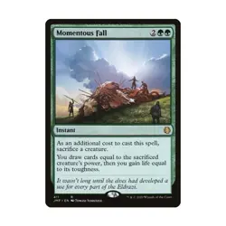 WOTC MtG Jumpstart Momentous Fall (R) NM - Image 1
