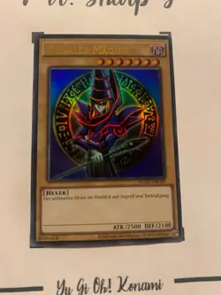 DUNKLER MAGIER - YGLD-DEC09 DEUTSCH Yu-Gi-Oh! CARD ULTRA RARE HOLO KONAMI TCG - Image 5