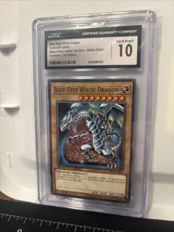 2020 Yu-Gi-Oh!, Blue Eyes White Dragon First Edition - Image 2